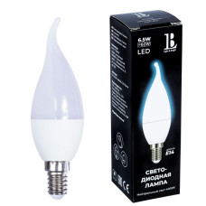 Лампочка светодиодная E14-6,5W-4000К-C37-flame_lb