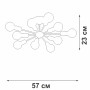 Потолочная люстра V4261-0/10PL