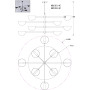 Потолочная люстра Valentina MR1951-8C
